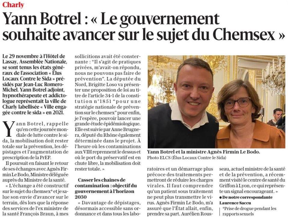 Ministre article progres